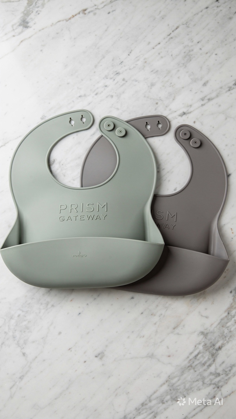 Silicone Bib Set